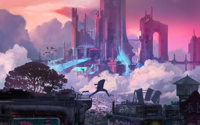Fu Chenqi cyber cyberpunk