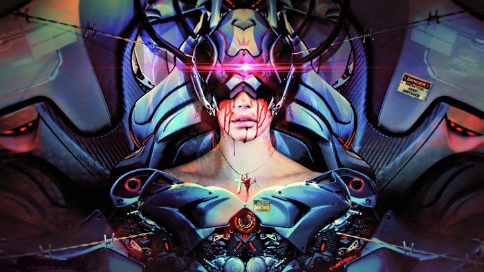 futuristic science fiction digital art concept artwork 2k