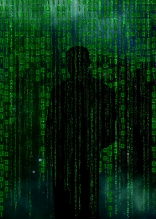 green binary wallpaper code hacker data security technology 2k