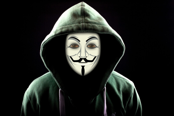 Guy Fawkes Mask hoodie hacker attack internet anonymous binary 2k 4k 5k