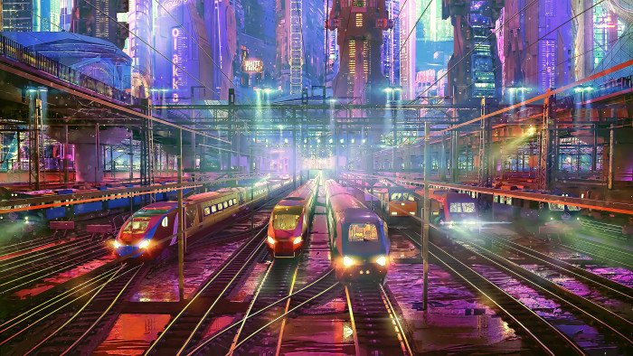 science fiction digital art concept artwork fantasy 2k