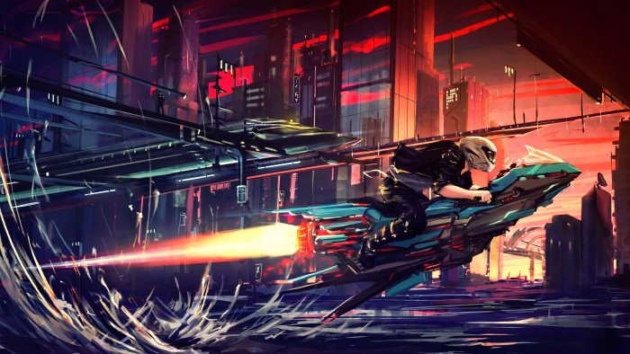 science fiction digital art concept artwork futuristic 2k