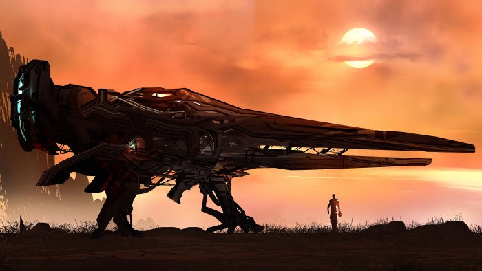 science fiction digital art concept artwork futuristic 2k