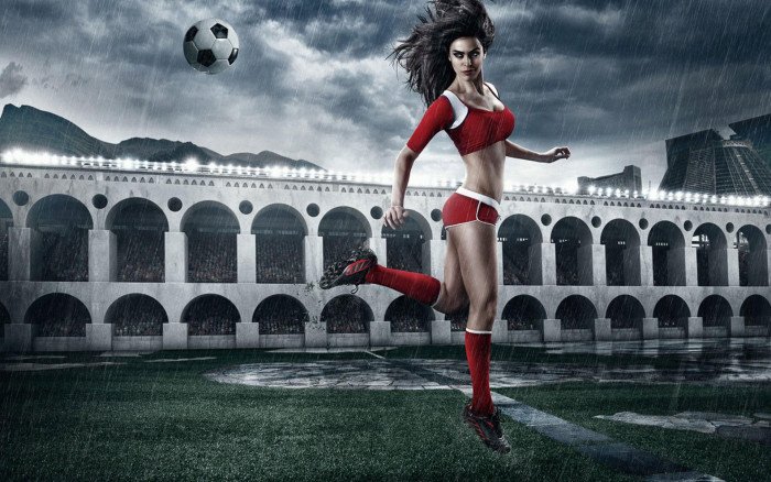 Brazil World Cup football baby world cup