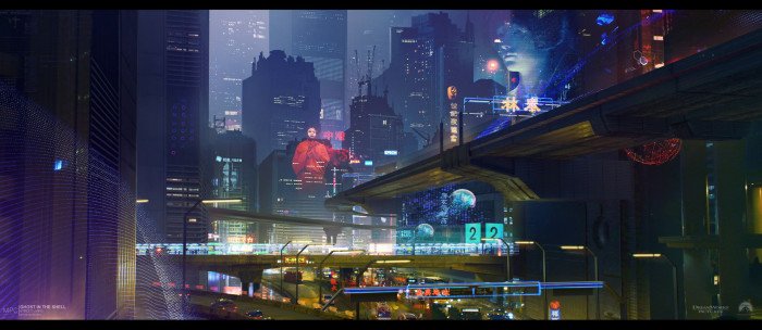 science fiction fantasy art cyber cyberpunk digital