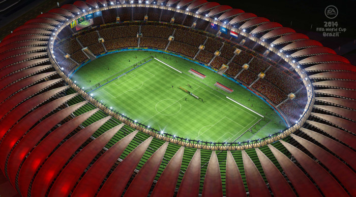 FIFA World Cup sports field Football Stadium brazil 2k