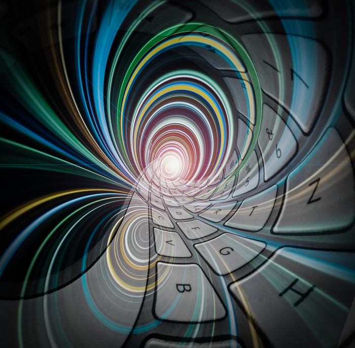 spiral lights wallpaper multimedia cyber internet computer 2k