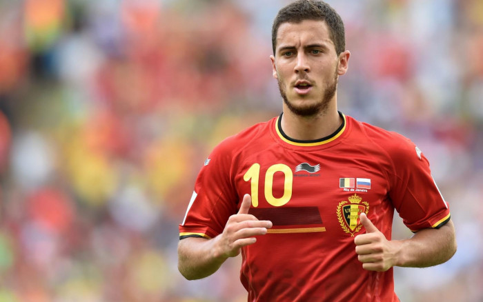 eden hazard belgium chelsea world cup