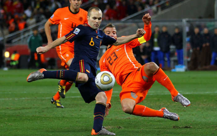 football blow world Cup Spain the Andr s Iniesta 42
