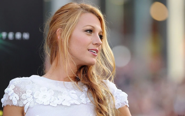 white blouse blake lively actress hollywood