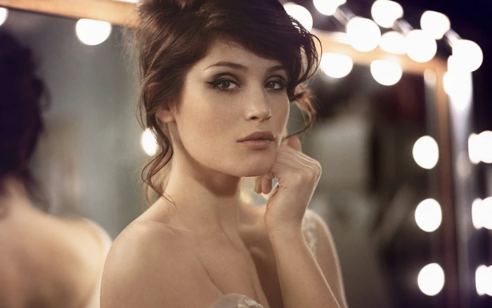 gemma arterton glamorous makeup actress hollywood 2k