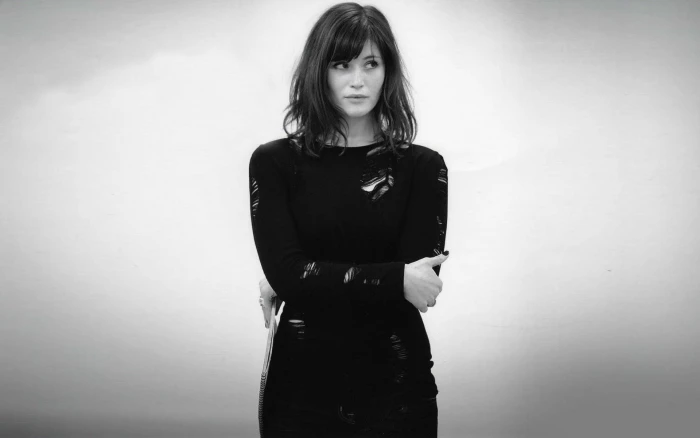 gemma arterton simple black and white actress hollywood