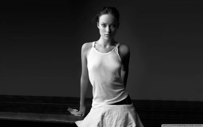 olivia wilde black and white actress hollywood