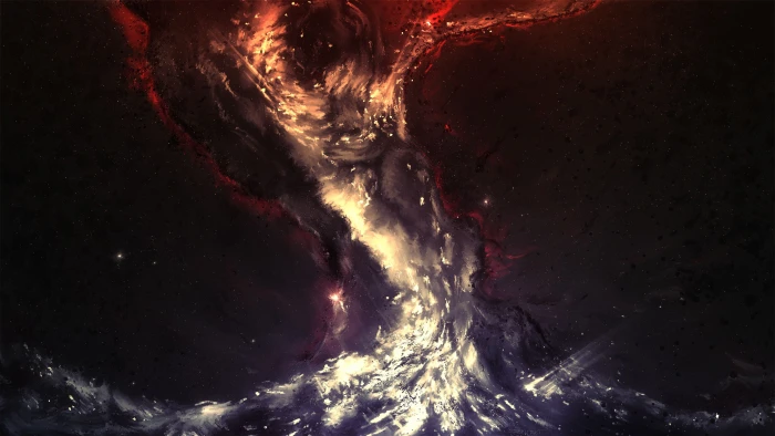 space wallpaper 2k