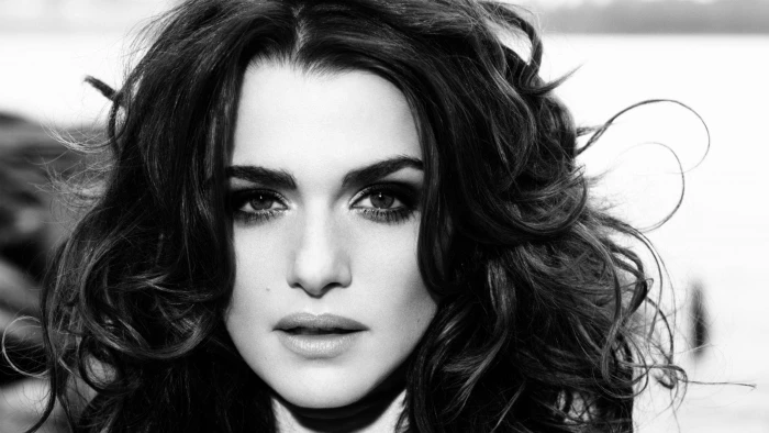 rachel weisz black hair photoshoot actress hollywood 2k