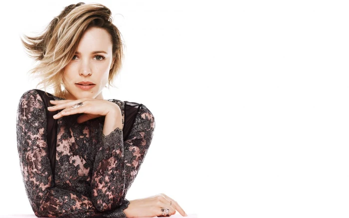 rachel mcadams lace outfit actress hollywood