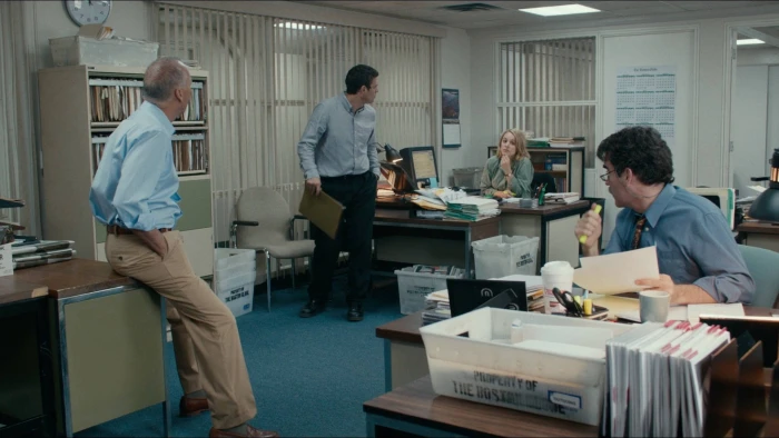 spotlight office scene actress hollywood