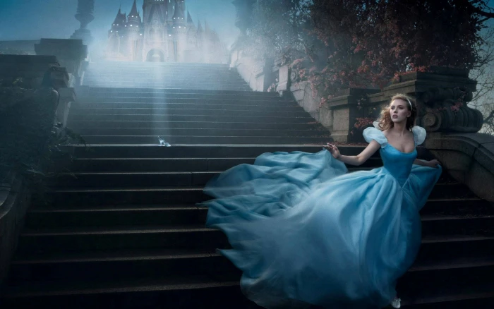 scarlett johansson disney cinderella actress hollywood 2k