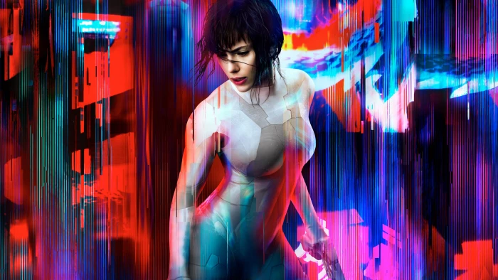 scarlett johansson ghost in shell actress hollywood 2k 4k 5k
