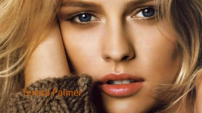 teresa palmer close up face photo actress hollywood