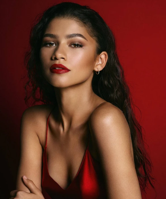 zendaya for lancome l absolu rouge actress hollywood