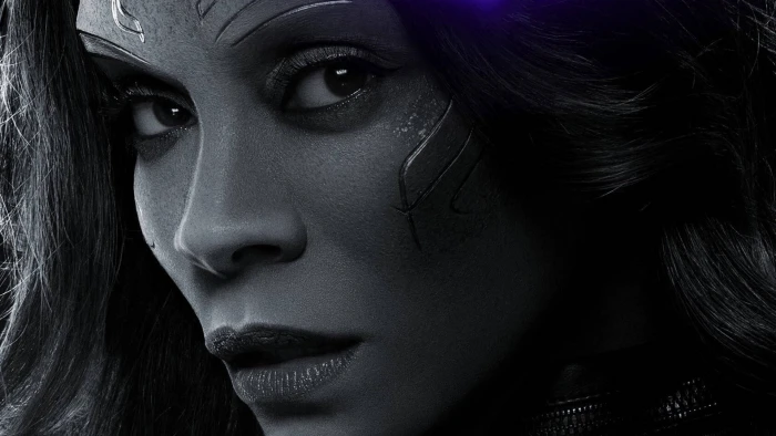 zoe saldana greyscale gamora photograph actress hollywood