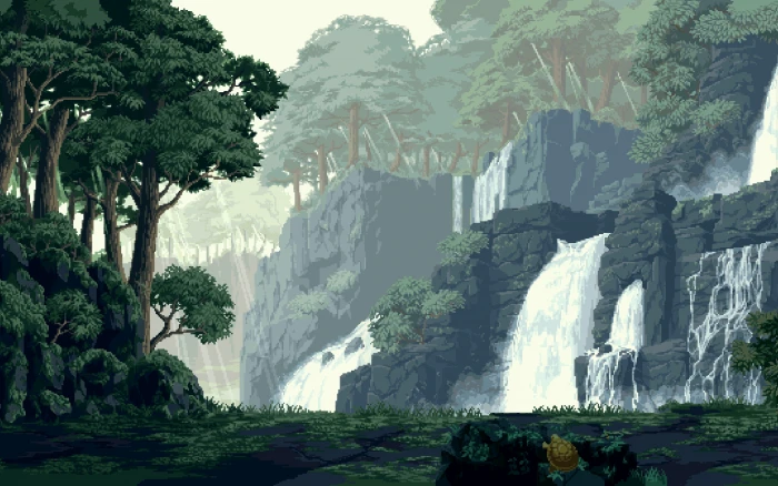 Pixel Forest 2k