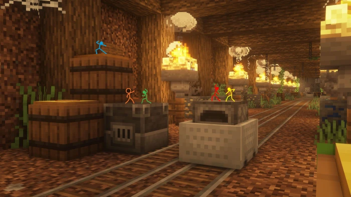 Mining with Stickmans 2k