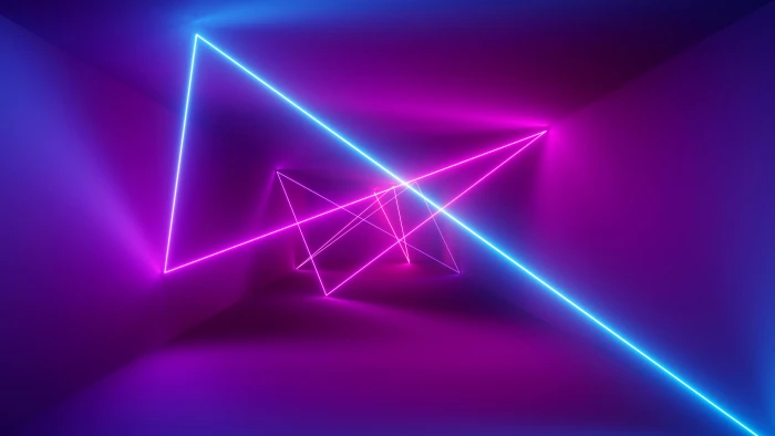 abstract neon lights 65 2k