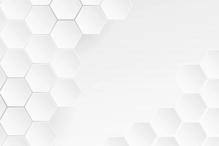 artwork white hexagon abstract Abstract 2k 4k 5k