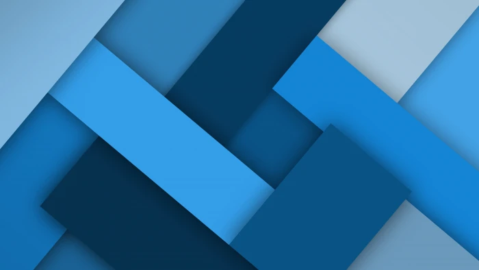 blue and white illustration minimalism digital art simple 2k