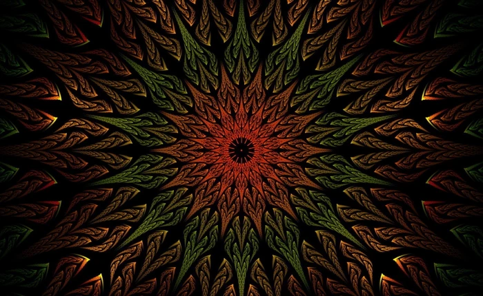 green and red mandala illustration abstraction background patterns
