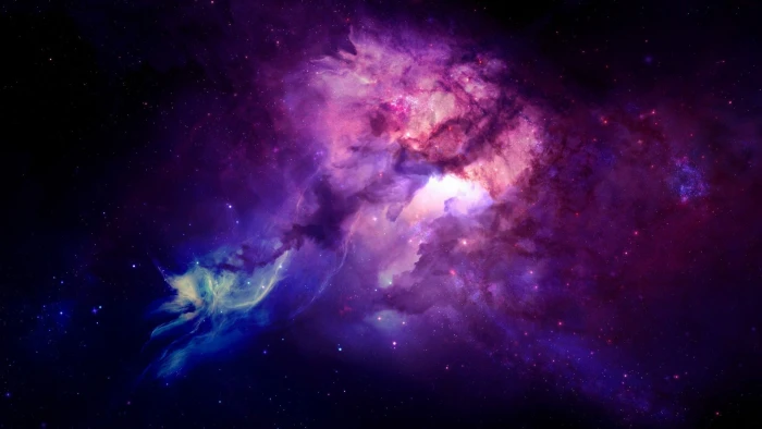 milky way digital wallpaper space galaxy universe art