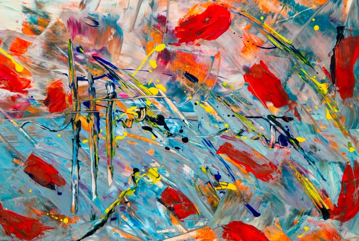 Multicolored Abstract Painting wallpaper abstract expressionism 2k 4k 5k