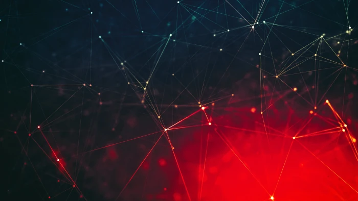 red and blue digital wallpaper abstract art minimalism 2 2k