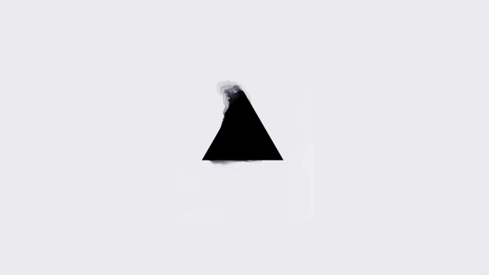 untitled minimalism triangle geometry white background abstract