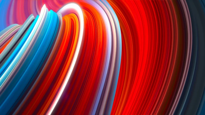 Xiaomi Mi Mix 3 abstract colorful 2k