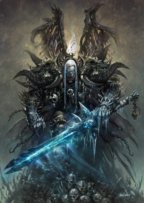 orc death knight arc wallpaper World of Warcraft Wrath the Lich King 2k 4k 5k