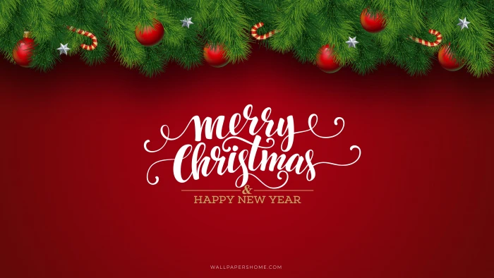 Christmas New Year poster 2k 4k 5k