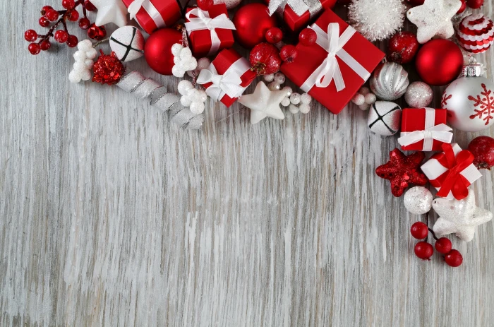 christmas new in hd red celebration decoration holiday 2k