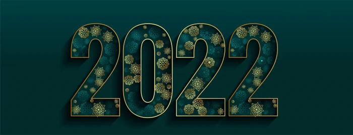 Christmas figures New year green background 2k 4k 5k