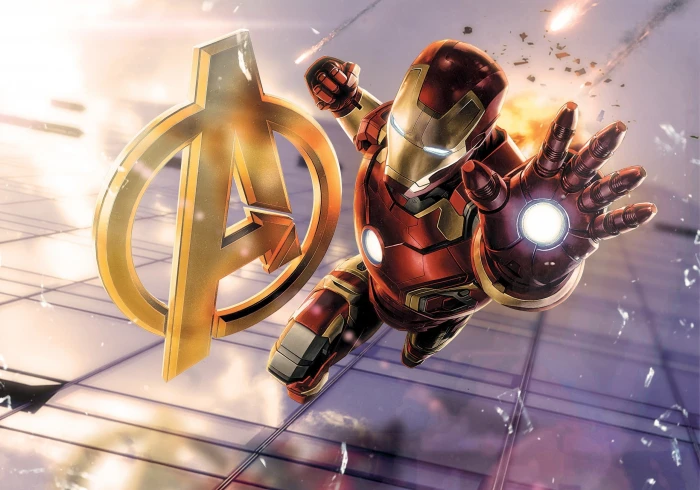 Iron Man wallpaper broken glass superhero Avengers Age of Ultron 2k