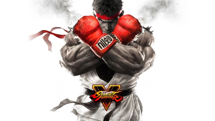 Street Fighter Ryu illustration white background