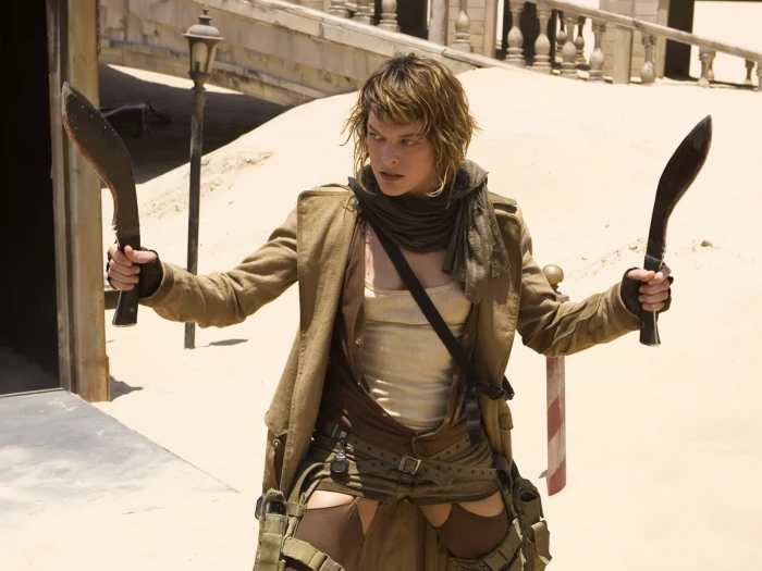 actress evil extinction jovovich milla resident
