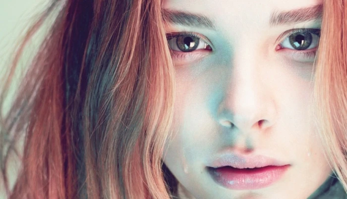 Actresses Chlo Grace Moretz portrait headshot one person