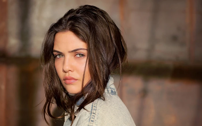 Actresses Danielle Campbell American Brunette Depth Of Field 2k