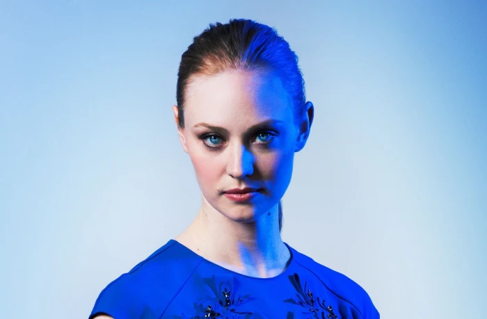Actresses Deborah Ann Woll Blue Eyes Face