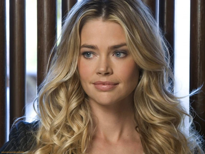 Actresses Denise Richards hair portrait headshot blond