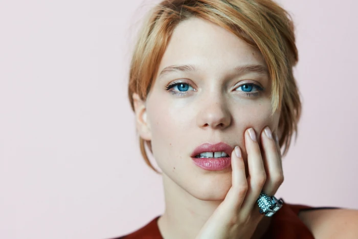 actress L a Seydoux blue eyes 20