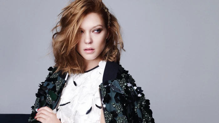 actress L a Seydoux French portrait one person 2k